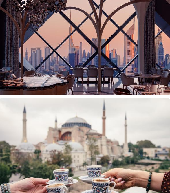 One&Only One Za'abeel, Dubai | Hagia Sophia, Istanbul

