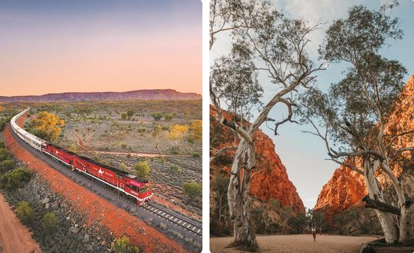 The Ghan MacDonnell Ranges

