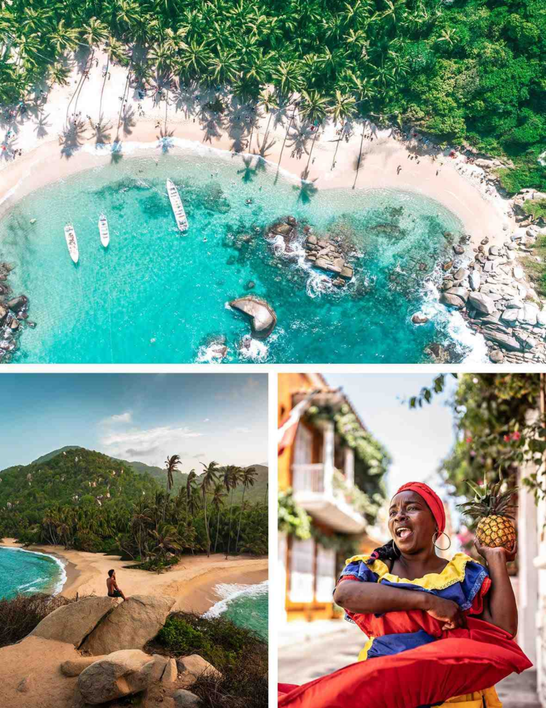 Tayrona National Park, Colombia | Cabo San Juan | Palenquera in Cartagena

